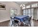Dining area featuring a chandelier and lots of natural light at 1286 Culbertson Ave., Myrtle Beach, SC 29577