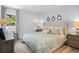 Cozy bedroom featuring a large bed with decorative pillows and soft, neutral decor at 132 Hoffman Park Dr. # 13, Myrtle Beach, SC 29588