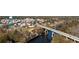 Breathtaking aerial view of the town showcasing the bridge, river, and surrounding nature at 1720 Horry St., Conway, SC 29526