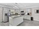 Modern kitchen featuring gray cabinetry, stainless appliances, and gray counter tops at 1720 Horry St., Conway, SC 29526
