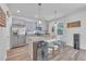 Modern kitchen features granite countertops, stainless steel appliances, and a wine fridge at 1748 Promise Pl., Myrtle Beach, SC 29588
