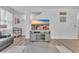A large TV is the main attraction of this room at 1748 Promise Pl., Myrtle Beach, SC 29588
