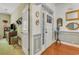 Elegant foyer with hardwood floors, stylish decor, and a charming atmosphere at 199 Gilman Rd., Pawleys Island, SC 29585