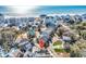 Aerial view of the neighborhood, showcasing beach access, nearby amenities, and surrounding natural beauty at 226 9Th Ave. S, North Myrtle Beach, SC 29582