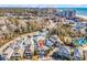 Aerial view of a charming neighborhood near the beach with hotels in the distance at 226 9Th Ave. S, North Myrtle Beach, SC 29582