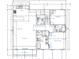 Detailed floor plan of the second floor highlighting kitchen, dining area, living room, and Primary bedroom layout at 226 9Th Ave. S, North Myrtle Beach, SC 29582