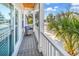 Charming porch with seating and view of the neighborhood at 226 9Th Ave. S, North Myrtle Beach, SC 29582