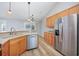 Bright kitchen featuring stainless steel appliances and plenty of counter space at 229 Duchess Ct., Myrtle Beach, SC 29588