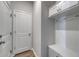 Hallway featuring storage bench and hooks at 250 Mayflower Dr., Calabash, NC 28467