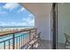 Balcony view overlooking the beach, ocean, and pool at 3000 N Ocean Blvd. # 220, Myrtle Beach, SC 29577