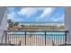 Balcony view overlooking the beach, ocean, and pool at 3000 N Ocean Blvd. # 220, Myrtle Beach, SC 29577