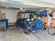 Spacious garage providing ample parking and storage space for vehicles and equipment at 3358 Pampas Dr., Myrtle Beach, SC 29577