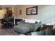 Comfortable living room featuring a sofa and beach-themed artwork at 3358 Pampas Dr., Myrtle Beach, SC 29577