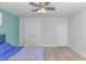This bedroom has two large closets and a ceiling fan at 456 Cattle Drive Circle, Myrtle Beach, SC 29588