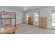 This bedroom has a bunk bed and two dressers at 456 Cattle Drive Circle, Myrtle Beach, SC 29588