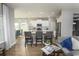 Bright and open kitchen with granite countertops, stainless steel appliances, and a breakfast bar at 527 Magnolia Terrace Dr, Myrtle Beach, SC 29579