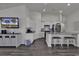 Well-appointed kitchen with an island, stainless steel appliances, and open layout to the living spaces at 528 Courtridge Loop, Conway, SC 29526