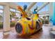 Fun submarine play area with vivid murals and multiple water features at 5300 N Ocean Blvd. # 518, Myrtle Beach, SC 29577