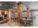 Casual restaurant with tables, bar, and ocean view, perfect for dining at 5300 N Ocean Blvd. # 518, Myrtle Beach, SC 29577