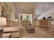 Spacious living room featuring an open floor plan with dining area and kitchen at 534 Magnolia Terrace Dr, Myrtle Beach, SC 29579