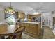 Bright kitchen with stainless steel appliances, lots of counter space and wood cabinets and floors at 552 Enoree Ct., Myrtle Beach, SC 29588