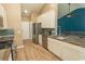 Modern kitchen featuring stainless steel appliances and an open concept design at 601 Blue Daisy Ct., Loris, SC 29569