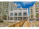 Beach house with a private boardwalk providing direct access to the beach at 6095 Catalina Dr. # 1613, North Myrtle Beach, SC 29582