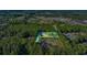Aerial view of house and land area at 6357 Highway 707, Myrtle Beach, SC 29588