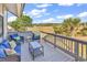 Inviting outdoor space with scenic views, comfortable seating perfect for relaxing or entertaining at 66 Lakeview Circle # 106, Pawleys Island, SC 29585