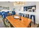Cozy living space featuring an open floorplan that seamlessly connects dining, kitchen, and living areas at 66 Lakeview Circle # 106, Pawleys Island, SC 29585