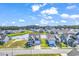 Picturesque community with well-maintained homes and a serene pond, all under a beautiful sky at 684 Wailea Circle, Little River, SC 29566