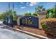 Entrance sign for The Villas at International Club, showcasing the community's name and manicured surroundings at 901 Knoll Shores Ct. # 304, Murrells Inlet, SC 29576