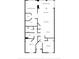 Detailed floor plan showcasing layout with primary bedroom, living areas, kitchen, and two bedrooms at 901 Knoll Shores Ct. # 304, Murrells Inlet, SC 29576