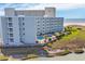 Beautiful aerial view of the resort complex, beach, and Intracoastal Waterway at 9400 Shore Dr. # 206, Myrtle Beach, SC 29572