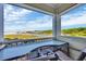 Balcony view of a tranquil beach and coastal scenery, offering a serene outdoor experience at 9400 Shore Dr. # 206, Myrtle Beach, SC 29572