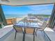 Inviting balcony with patio furniture and ocean views, perfect for relaxing and enjoying the scenery at 9650 Shore Dr. # 1203, Myrtle Beach, SC 29572