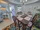 Charming dining room with stylish decor, conveniently located near the kitchen and bedrooms at 9650 Shore Dr. # 1203, Myrtle Beach, SC 29572