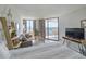 Comfortable living room with seating area and views of the surrounding area at 9650 Shore Dr. # 1203, Myrtle Beach, SC 29572