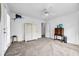 A clean and roomy bedroom with doors that bring the outside in at 99 Berry Tree Dr., Pawleys Island, SC 29585