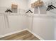 Walk-in closet with shelving and space for hanging clothes at 1013 Hainer Place Dr, Conway, SC 29526