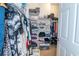 Well-organized walk-in closet with ample storage space and shelving units at 111 Rose Water Loop # 111, Myrtle Beach, SC 29588