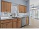 Well-equipped kitchen featuring granite countertops and stainless steel appliances at 113A 9Th Ave. S, Surfside Beach, SC 29575