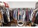 Spacious walk-in closet with ample storage, ideal for organizing clothes and accessories at 1147 Fairway Ln. # 1147, Conway, SC 29526