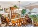Elegantly appointed dining room with large windows that provide bright natural light at 1147 Fairway Ln. # 1147, Conway, SC 29526