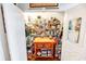 Walk-in pantry with ample shelving and a functional workspace to store lots of supplies at 1147 Fairway Ln. # 1147, Conway, SC 29526