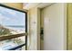 Condo door with a beautiful view of the beach, sand, and ocean at 1205 S Ocean Blvd. # 20609, Myrtle Beach, SC 29577