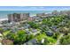 Aerial view of houses in a beautiful neighborhood near the beach at 1314 Holly Dr., North Myrtle Beach, SC 29582