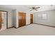 Cozy bedroom featuring carpet floors, ceiling fan, and a closet at 1314 Holly Dr., North Myrtle Beach, SC 29582