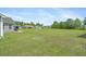 Expansive backyard offering lots of space for outdoor activities and potential for landscaping and recreation at 1536 Abberbury Dr., Conway, SC 29527