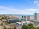 Scenic aerial view of the community, showcasing the beach, surrounding buildings, and the ocean at 1600 S Ocean Blvd. # 254, Myrtle Beach, SC 29577